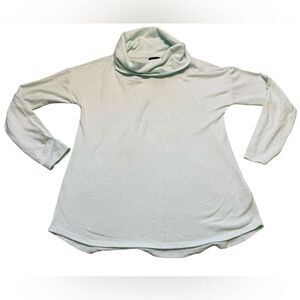 Rachel Zoe Pale Aqua Super Soft Turtleneck Sweater